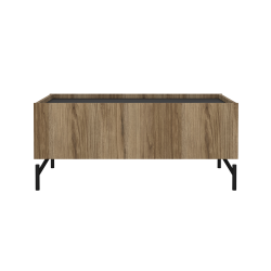 Troms sofabord 100 cm i egelook med opbevaring 