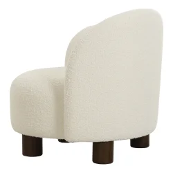 Stella loungestol hjrevendt i hvid