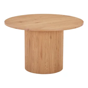 Odin rundt spisebord 120x75cm lys natur 