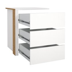 Smart skuffemodul til indbygning i Smart skabe med brede 118,5 cm 