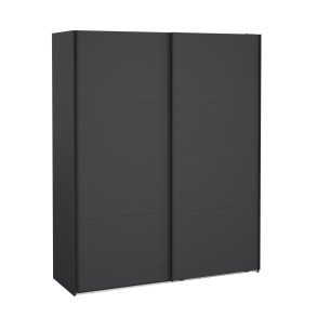 Smart 220  garderobeskab 178,5cm bredt matgr med 2 skydedre, samles stende