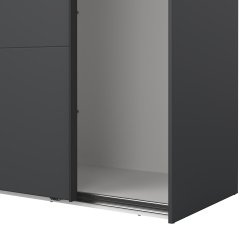 Smart 220  garderobeskab 178,5cm bredt matgr med 2 skydedre, samles stende
