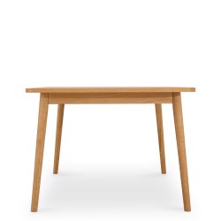 Tsinge spisebord i naturolieret ege finr 200(300) x 100 cm med tillgsplader