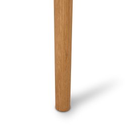 Tsinge spisebord i naturolieret ege finr 200(300) x 100 cm med tillgsplader