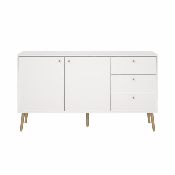 Esbjerg sknk 150 cm bred i hvid