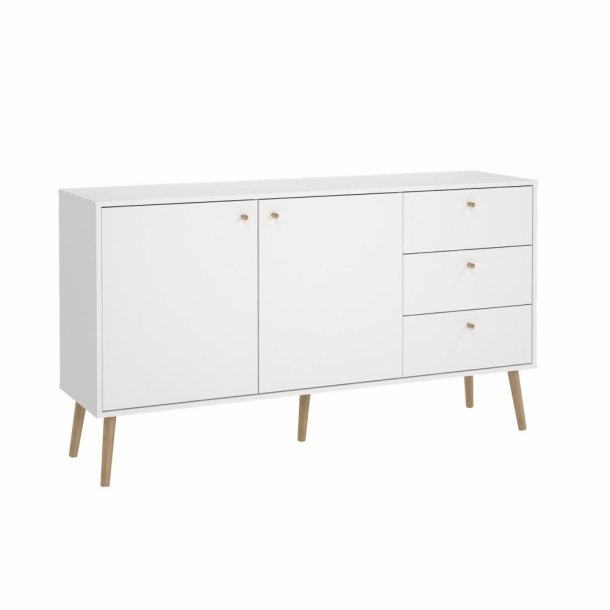 Esbjerg sknk 150 cm bred i hvid