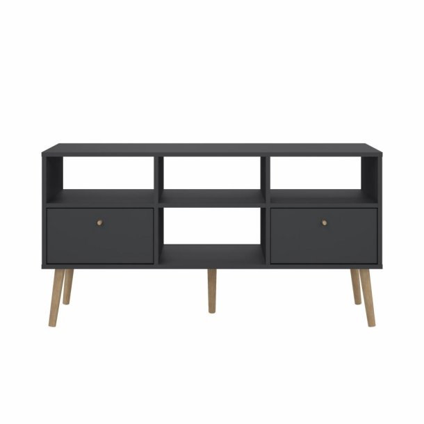 Esbjerg TV-bord 120 cm bred i mat sort