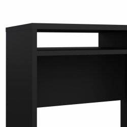 Prestige skrivebord 110 x 48 cm med 1 lge og 1 skuffe i mat sort