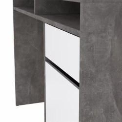 Prestige skrivebord 110 x 48 cm med 1 lge og 1 skuffe i beton look 