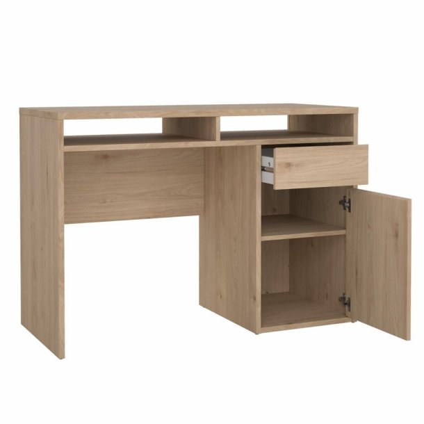 Prestige skrivebord 110 x 48 cm med 1 lge og 1 skuffe i egelook