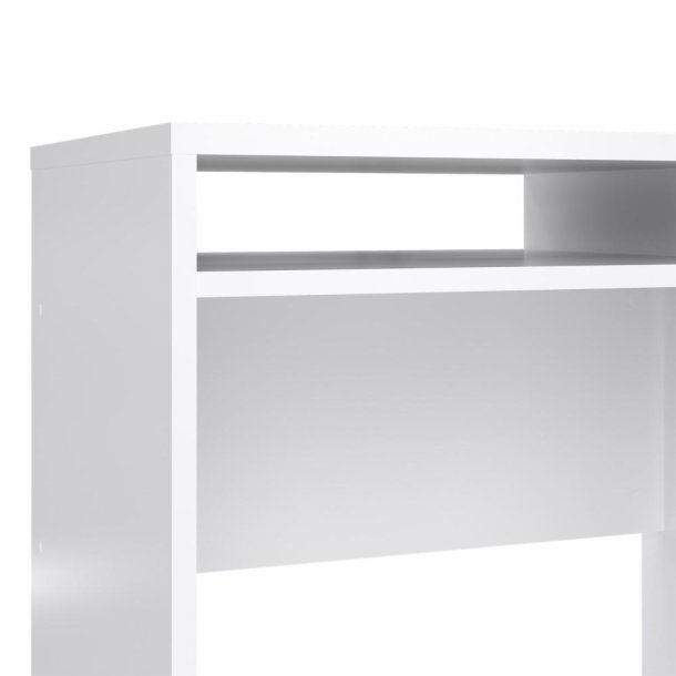 Prestige skrivebord 110 x 48 cm med 1 lge og 1 skuffe i hvid