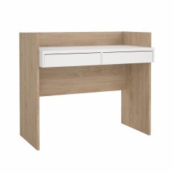  Prestige skrivebord 100 x 55 cm med 2 skuffer i egelook 