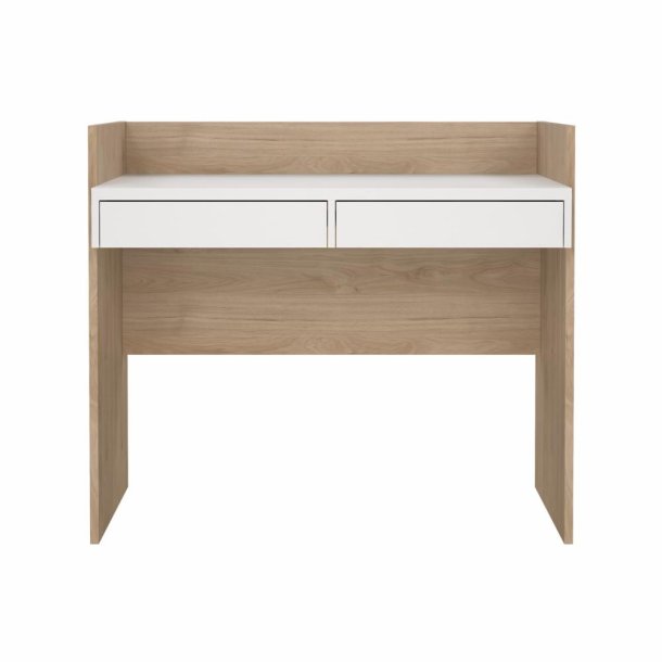  Prestige skrivebord 100 x 55 cm med 2 skuffer i egelook 