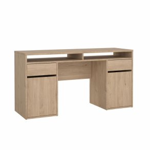Prestige skrivebord 150 x 50 cm med 2 lger og 2 skuffer i egelook