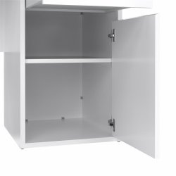 Prestige skrivebord 150 x 50 cm med 2 lger og 2 skuffer i hvid 