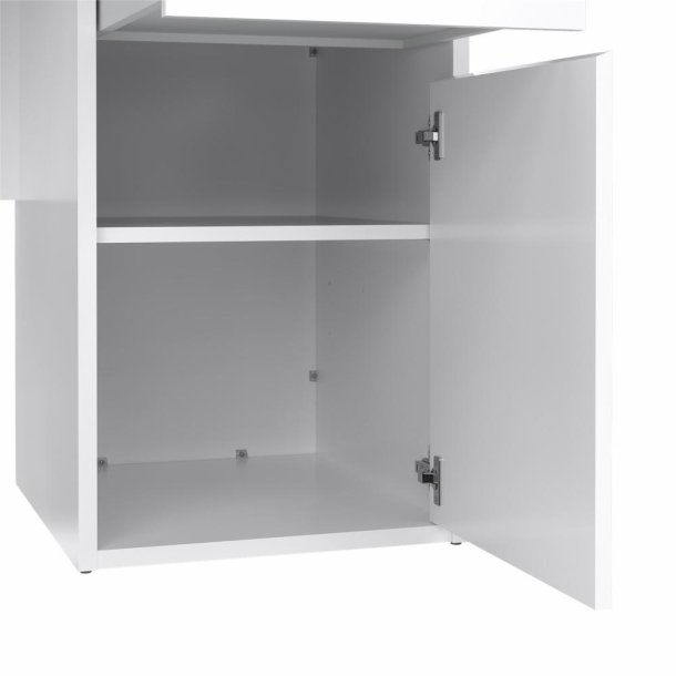Prestige skrivebord 150 x 50 cm med 2 lger og 2 skuffer i hvid 