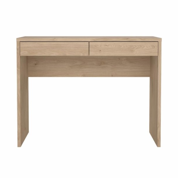 Prestige skrivebord 100 x 40 cm med 2 skuffer i egelook