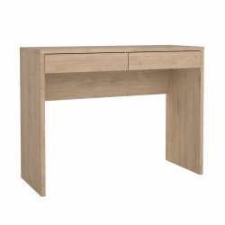 Prestige skrivebord 100 x 40 cm med 2 skuffer i egelook