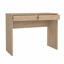 Prestige skrivebord 100 x 40 cm med 2 skuffer i egelook