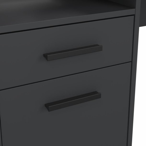 Prestige computerbord 170 cm i sort 