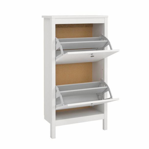 Lund skoskab med 2 klaplger fs i flere farver