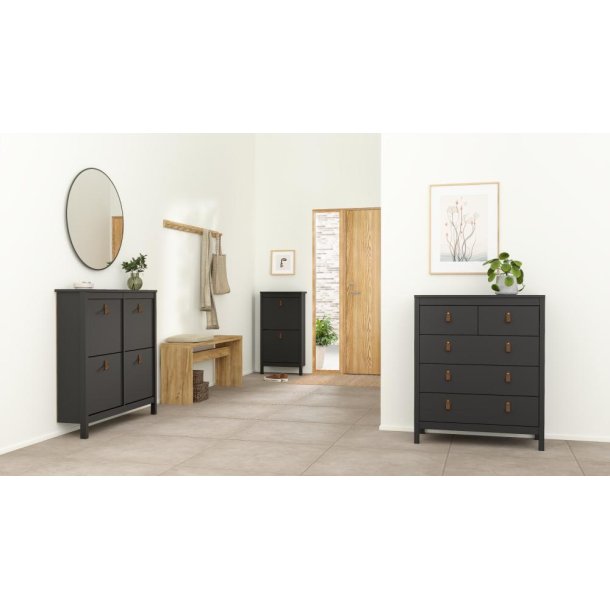 Lund skoskab med 2 klaplger fs i flere farver