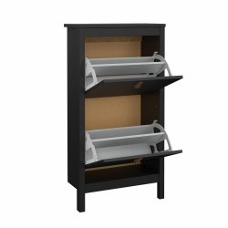 Lund skoskab med 2 klaplger fs i flere farver