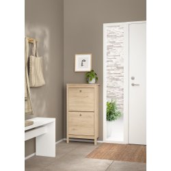 Lund skoskab med 2 klaplger fs i flere farver