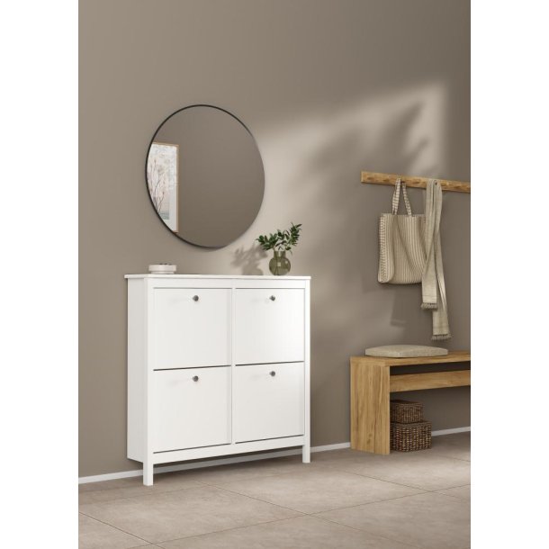 Lund skoskab med 4 klaplger fs i flere farver