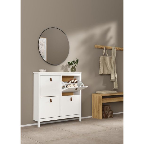 Lund skoskab med 4 klaplger fs i flere farver