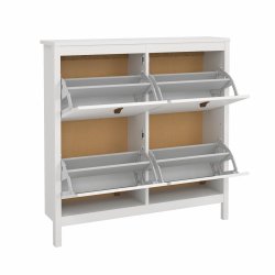 Lund skoskab med 4 klaplger fs i flere farver