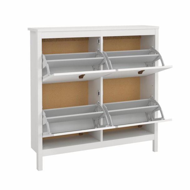 Lund skoskab med 4 klaplger fs i flere farver