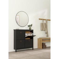 Lund skoskab med 4 klaplger fs i flere farver