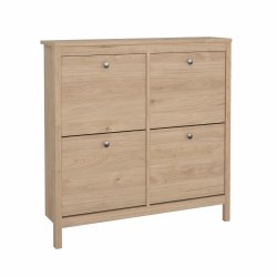 Lund skoskab med 4 klaplger fs i flere farver