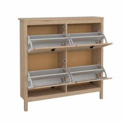 Lund skoskab med 4 klaplger fs i flere farver