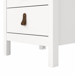 Lund natbord med 3 skuffer fs i flere farver