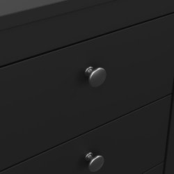 Lund natbord med 3 skuffer fs i flere farver