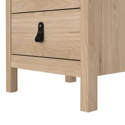 Lund natbord med 3 skuffer fs i flere farver