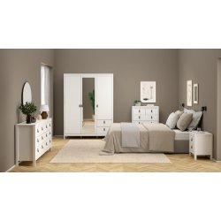 Lund natbord med 2 skuffer fs i flere farver