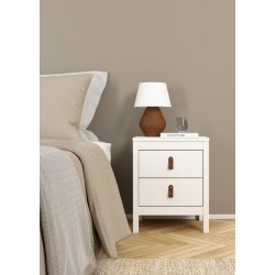 Lund natbord med 2 skuffer fs i flere farver