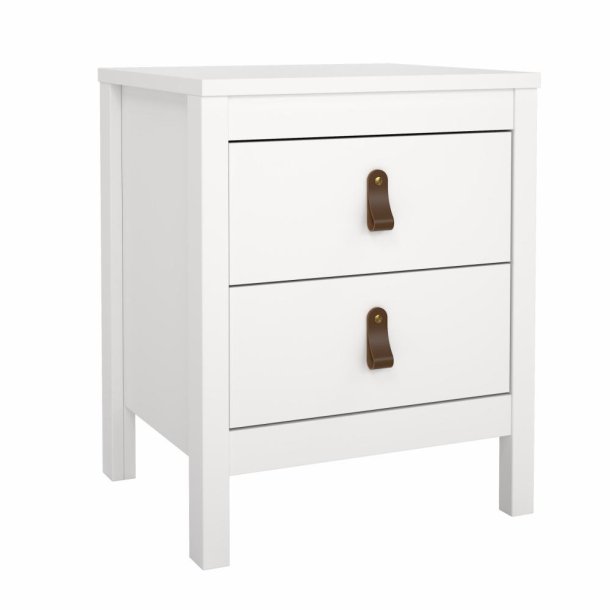 Lund natbord med 2 skuffer fs i flere farver