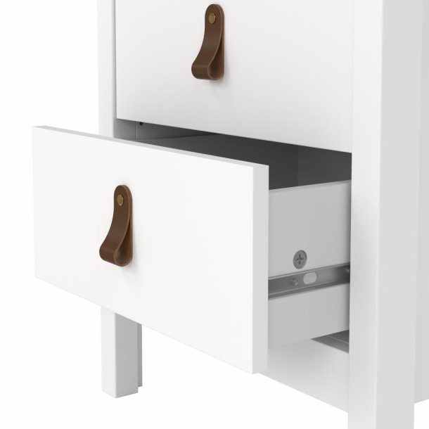 Lund natbord med 2 skuffer fs i flere farver