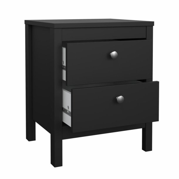 Lund natbord med 2 skuffer fs i flere farver