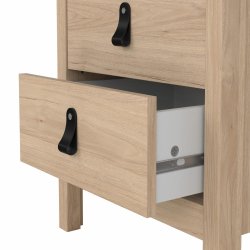 Lund natbord med 2 skuffer fs i flere farver