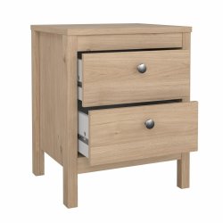 Lund natbord med 2 skuffer fs i flere farver