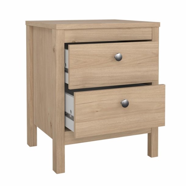 Lund natbord med 2 skuffer fs i flere farver