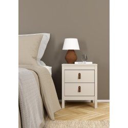 Lund natbord med 2 skuffer fs i flere farver