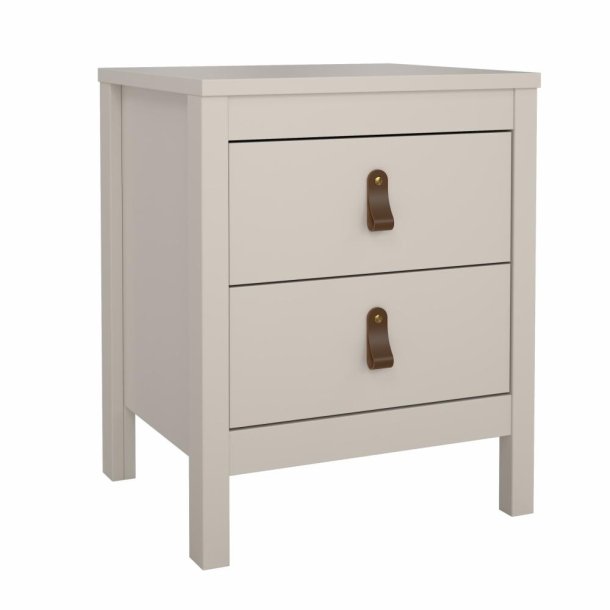 Lund natbord med 2 skuffer fs i flere farver