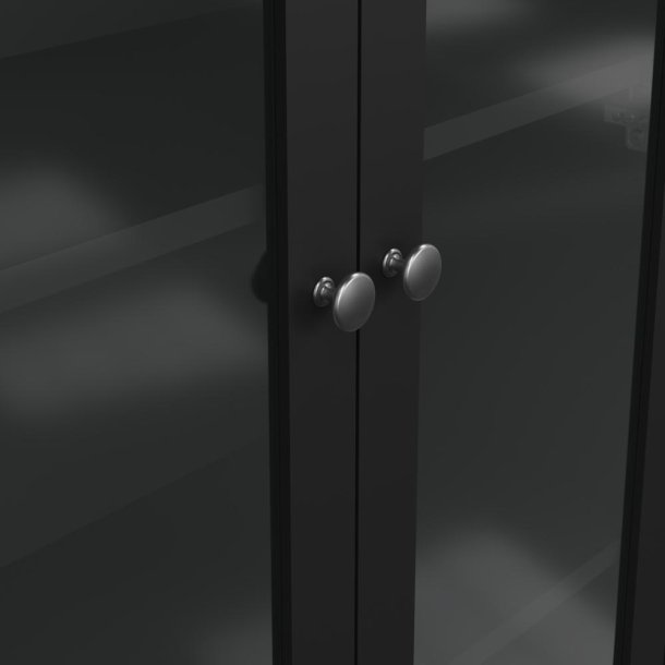  Lund vitrineskab med 2 glaslger og 3 skuffer fs i flere farver