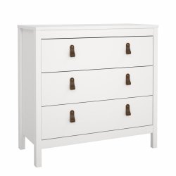 Lund kommode 3 skuffer 80 cm bred fs i flere farver